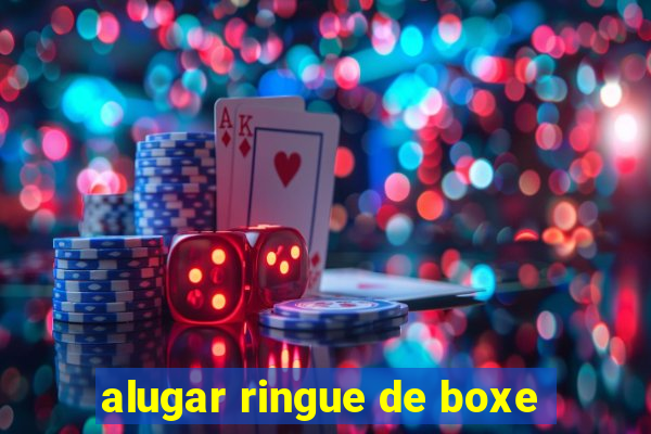 alugar ringue de boxe